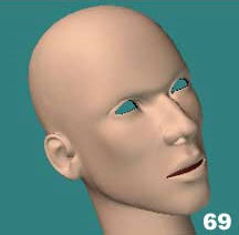 Modelando una cabeza en Lightwave