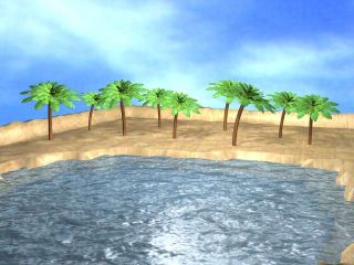 Palmera en 3D Studio Max