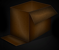 3D boxes: Cardboard box