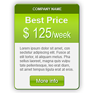 Modern and simple banner design