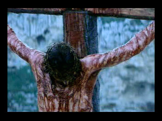Jesús muere en la cruz.