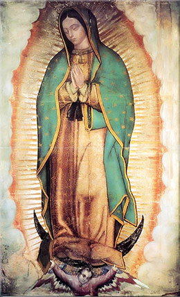 Oración a la Santa Virgen de Guadalupe por el cese de la Influenza