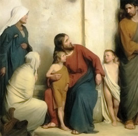 Jesús ama a los pequeños