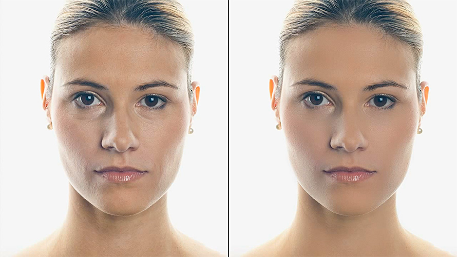 Professional Skin Retouching in Photoshop Using Non Destructive Editing Techniques