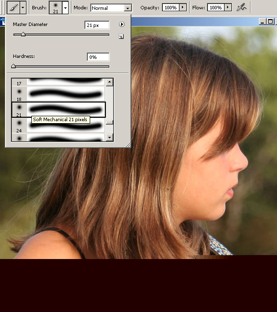 Change color hair: photoshop tutorial 02