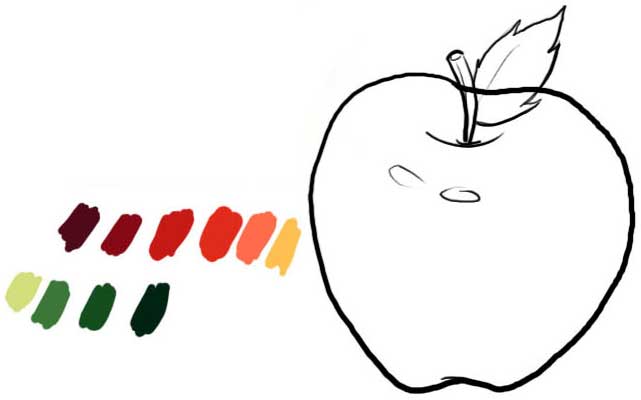Apple and colors