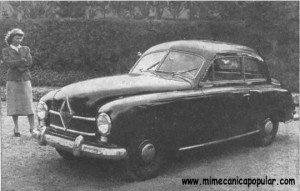 Automóvil 1950 Automóvil de la decada del '50