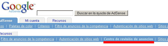 Centro de Revision de Anuncios