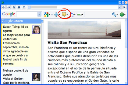 Google SideWiki Google SideWiki