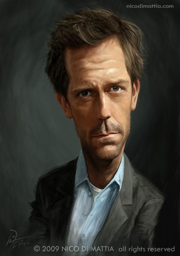 Dr House por Nico Di Mattia Dr House por Nico Di Mattia