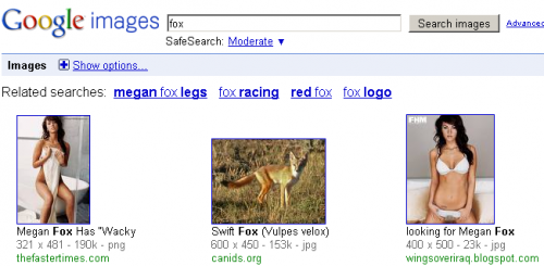 fox en Google