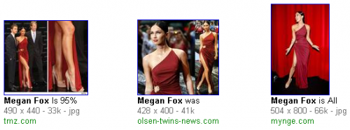 Megan Fox de Rojo