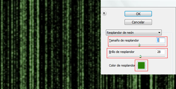 tutorial efecto matrix