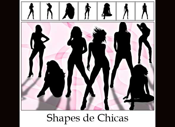 shapes chicas