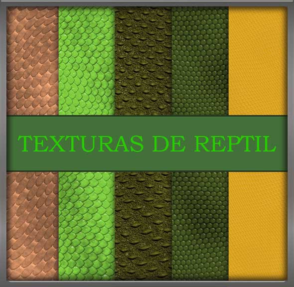 texturas de reptil