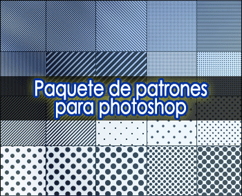 Paquete de patrones para photoshop Paquete de patrones para photoshop
