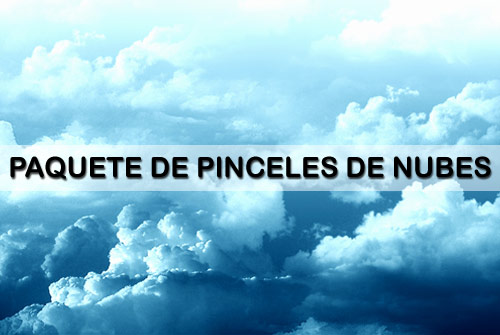 Paquete de 10 pinceles de nubes