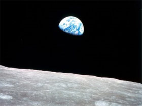tierra desde la luna