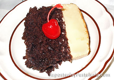 Receta del Pastel de Chocolate y Flan