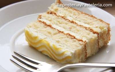 Receta del Pastel de Limón Receta del Pastel de Limón