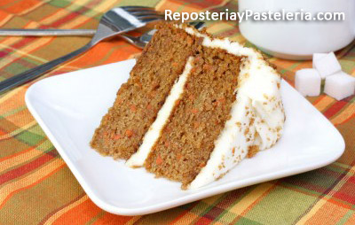 Receta para el Pastel de Zanahoria Receta para el Pastel de Zanahoria