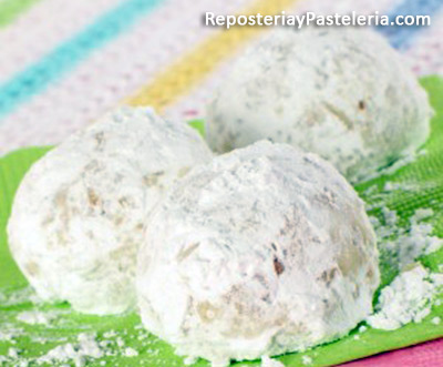 Polvorones de Vainilla