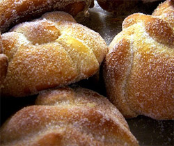 Receta del pan de muerto