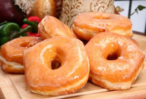 Rosquillas (donas) de naranja