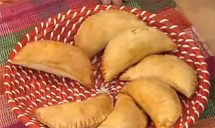 Empanadas de Arroz con Piña