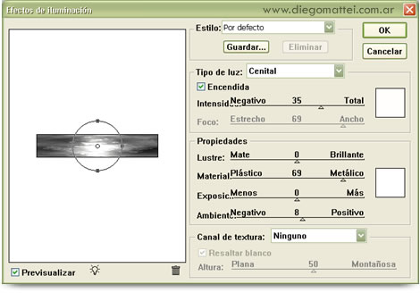 Efecto de Iluminaci�n