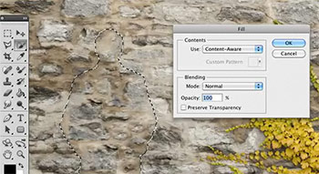 Content aware con Photoshop CS5