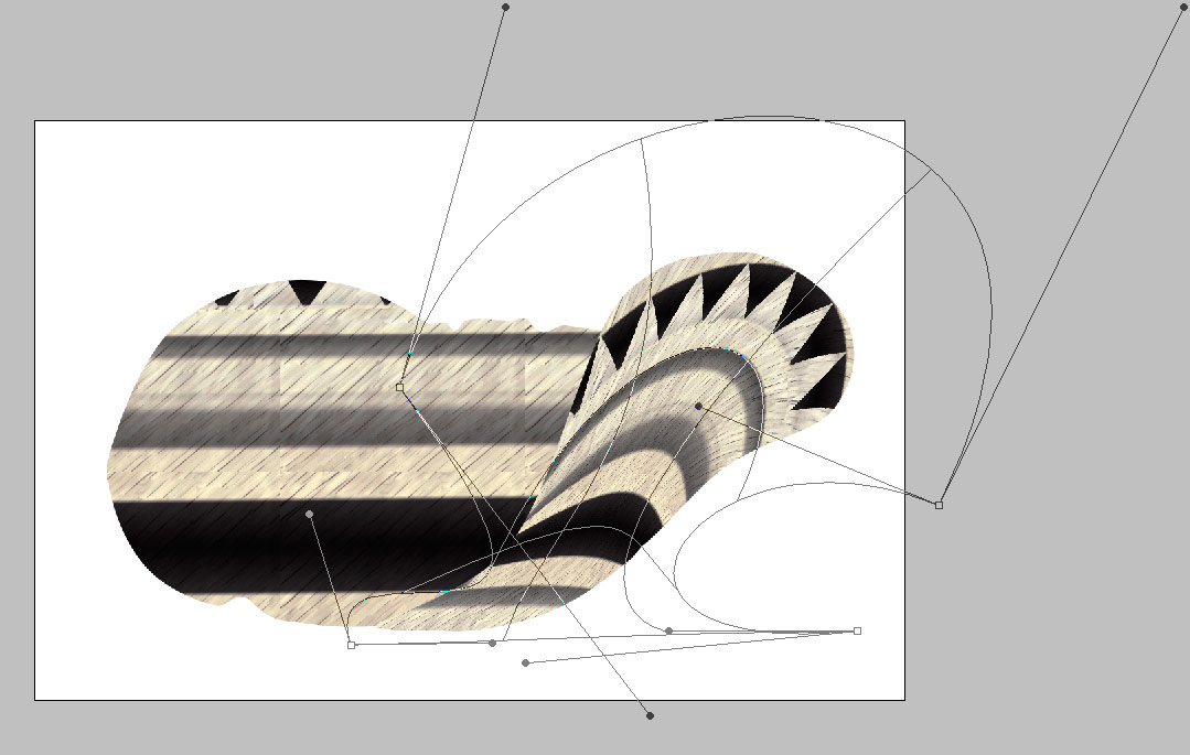 deformar en triangulos