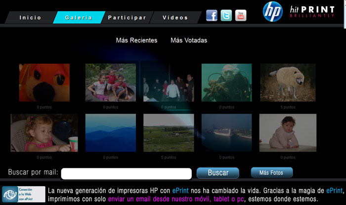 Galeria de imagenes HP