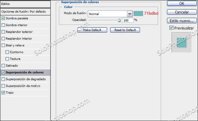 Superposición de Colores