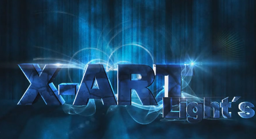 Texto 3d y luces con Photoshop