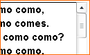 Insertar un Scroll