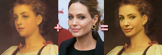 Tutorial Imitaci�n de un Retrato Cl�sico con Angelina Jolie