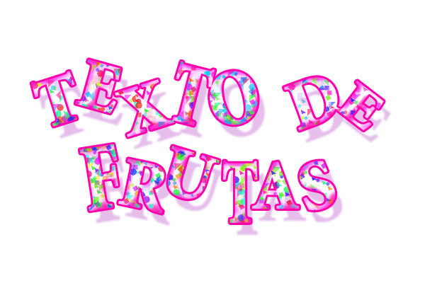 Video Tutorial Photoshop: Texto de Frutas01