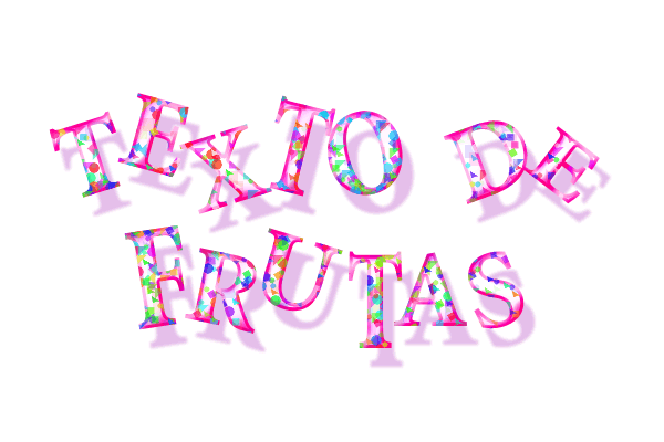Video Tutorial Photoshop: Texto de Frutas 02