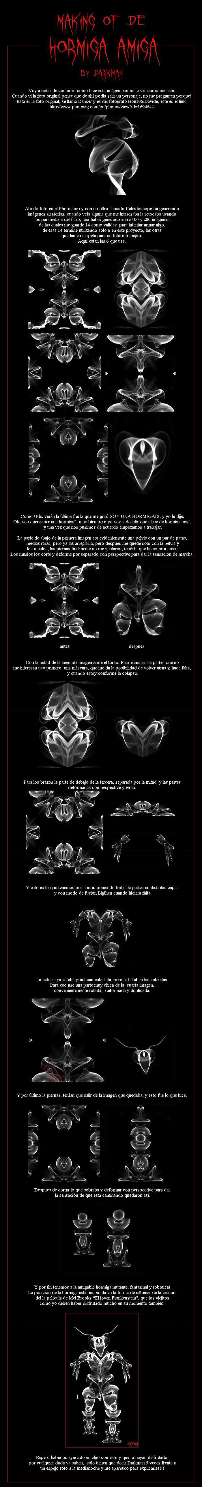 Making de La Hormiga Amiga por Darkman