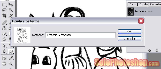 Convertir imagen en Forma vectorial Personalizada 06