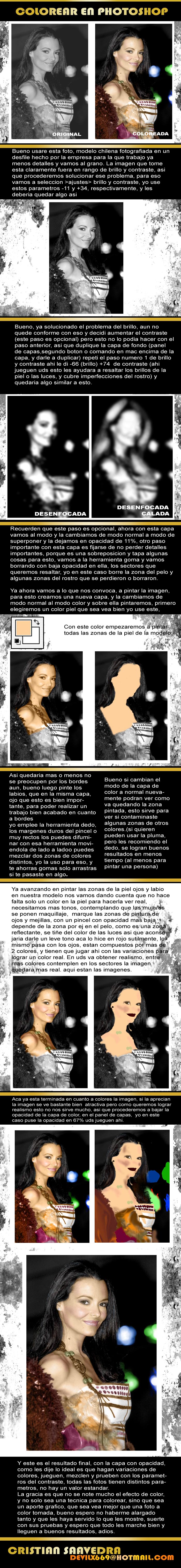 Tutorial: Colorear con Photoshop