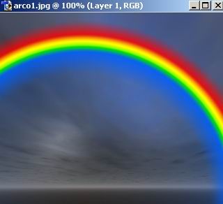 Crear un Arcoiris con Photoshop 03