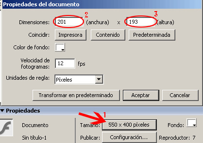 Tutorial: Dibujar y animar meú web con flash 01