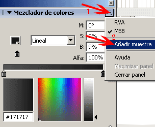 Tutorial: Dibujar y animar meú web con flash 01