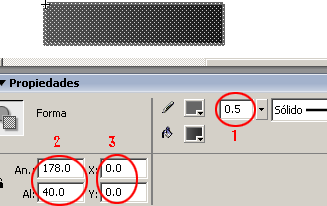 Tutorial: Dibujar y animar meú web con flash 01