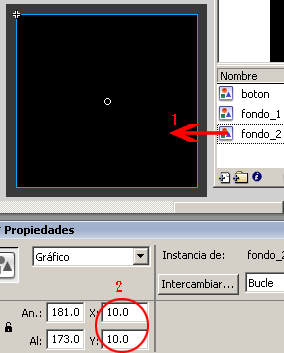 Tutorial: Dibujar y animar meú web con flash 01