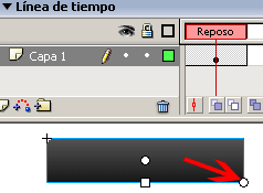 Tutorial: Dibujar y animar meú web con flash 01