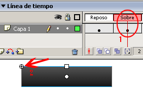 Tutorial: Dibujar y animar meú web con flash 01
