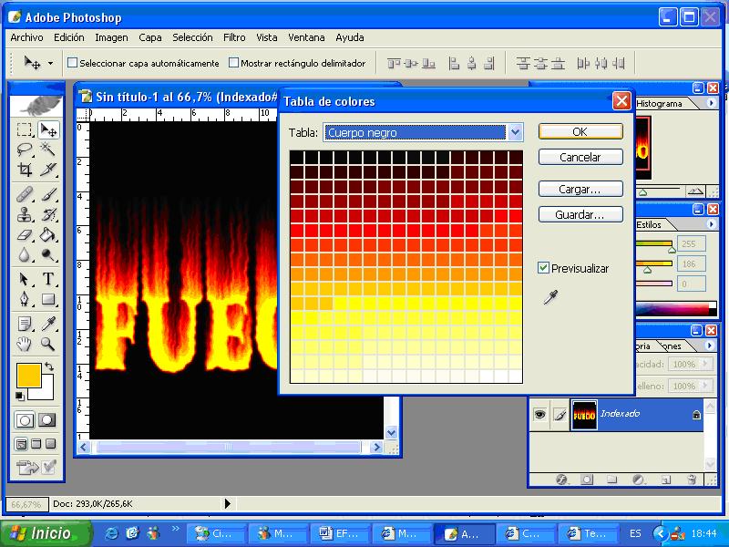 Tutorial: Efecto de Fuego en Texto 06